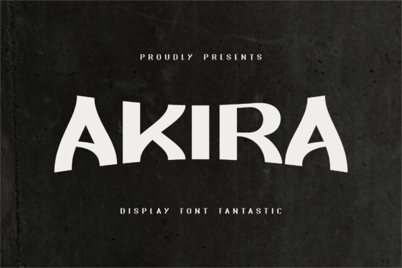 Akira Monoletter: Your Ultimate Display Font