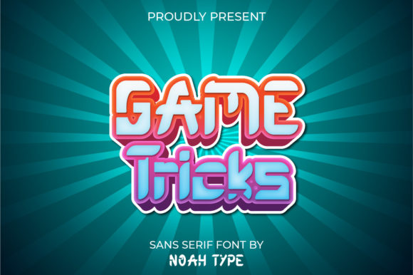 Game Tricks: The Ultimate Display Font for Bold Creators