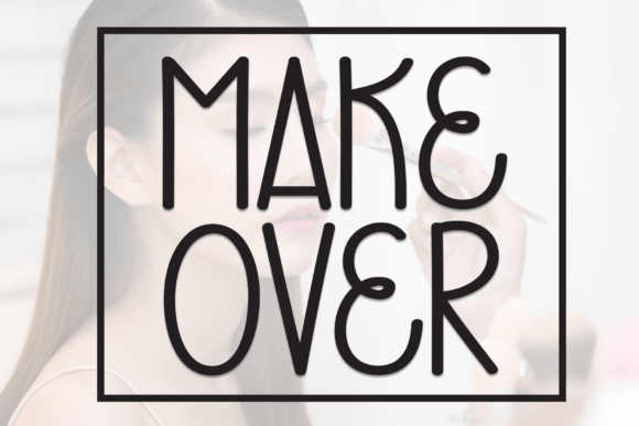 Make over: A Whimsical Handwritten Font for Creative Joy