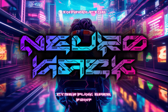 Neuro Hack: A Futuristic Typeface for the Digital Age