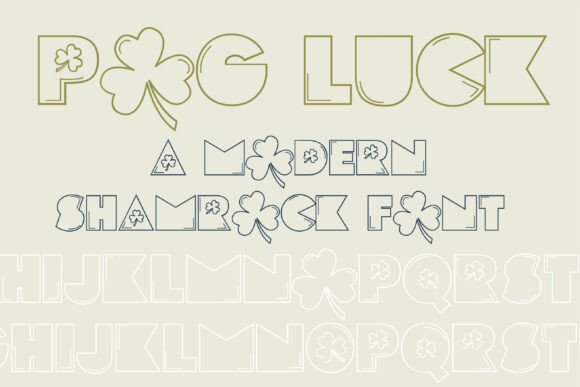 Pog Luck: A Hand-Crafted Font with Video Game Charm