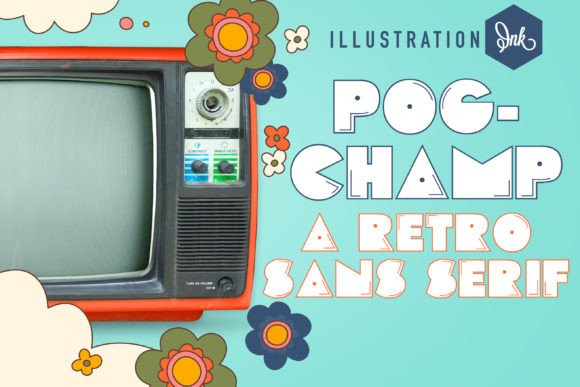 Pogchamp: A Modern Display Font with Retro Soul