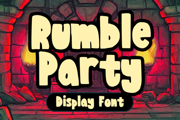 Rumble Party: A Playful Font for Creative Projects