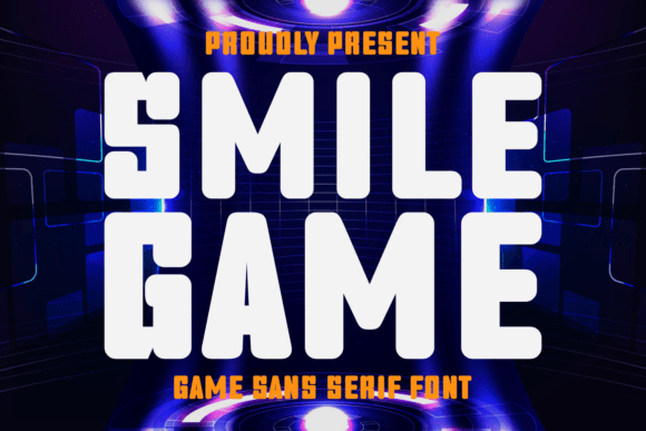 Smile Game: Bold Display Font for Digital Creators
